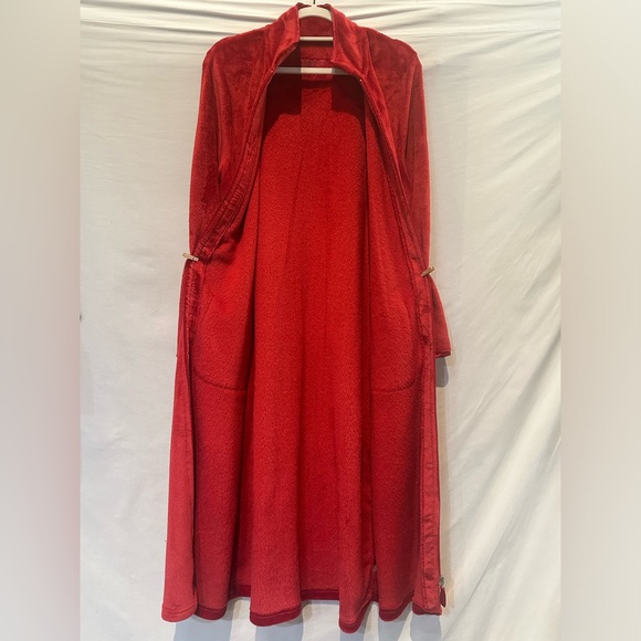 NWOT - Comfort Code by Cuddle Duds Full Length Front Zipper Robe With Pockets - Picture 2 of 9